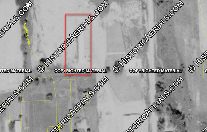 The White Lake View Motel (Alpine Chalet Motel) - 1964 Aerial (newer photo)